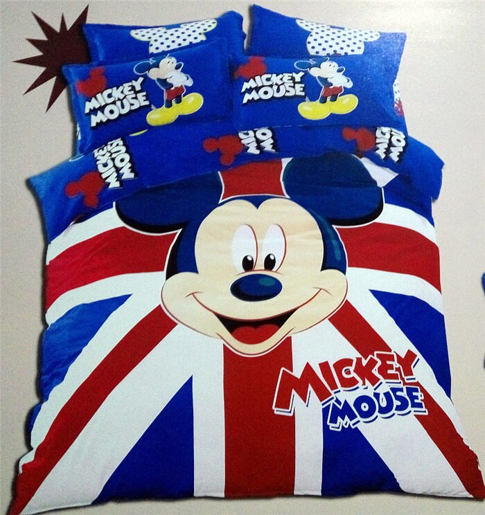 Cute Cartoon Bed Set for Kids and Teens