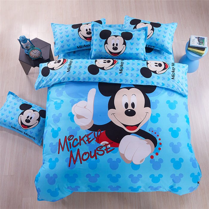 Cute Cartoon Bed Set for Kids and Teens