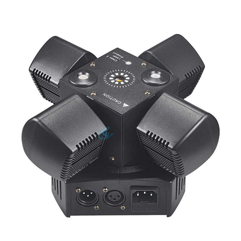 48W LED Moving Head Light with RGBW Beam & Laser by HitMyNeed
