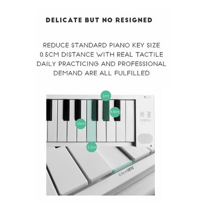 49-Key Foldable Piano Keyboard with Speakers by HitMyNeed