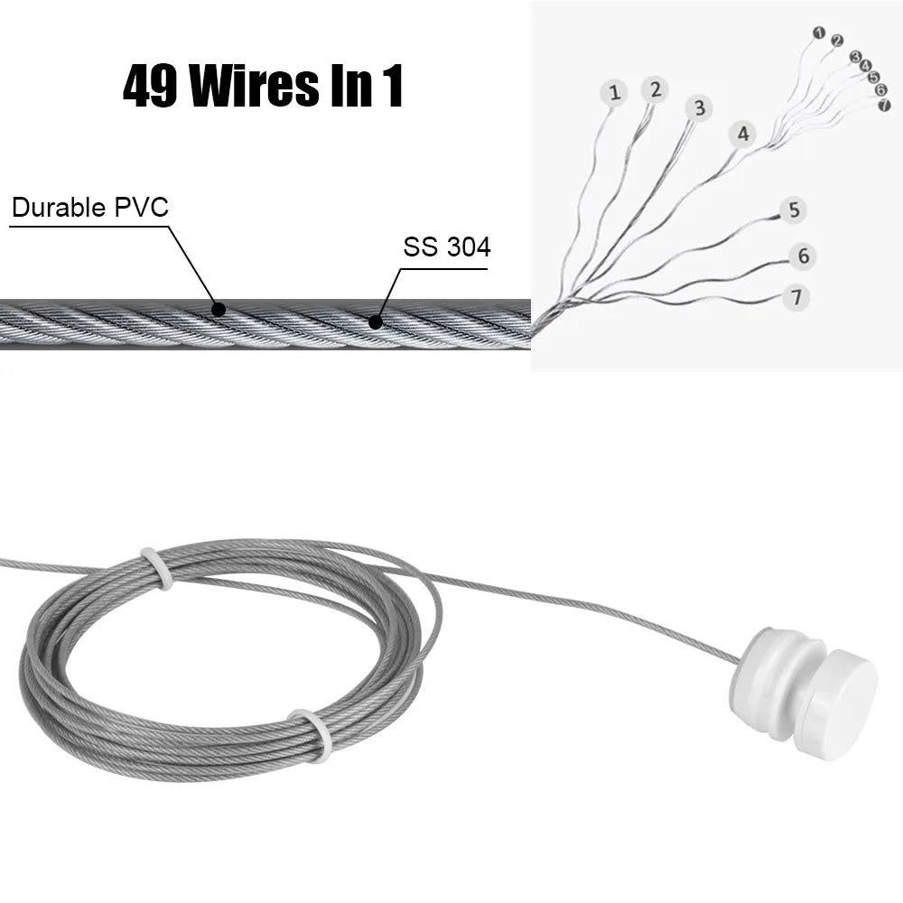 4.2m Double-Layer Retractable Clothesline Rack by HitMyNeed