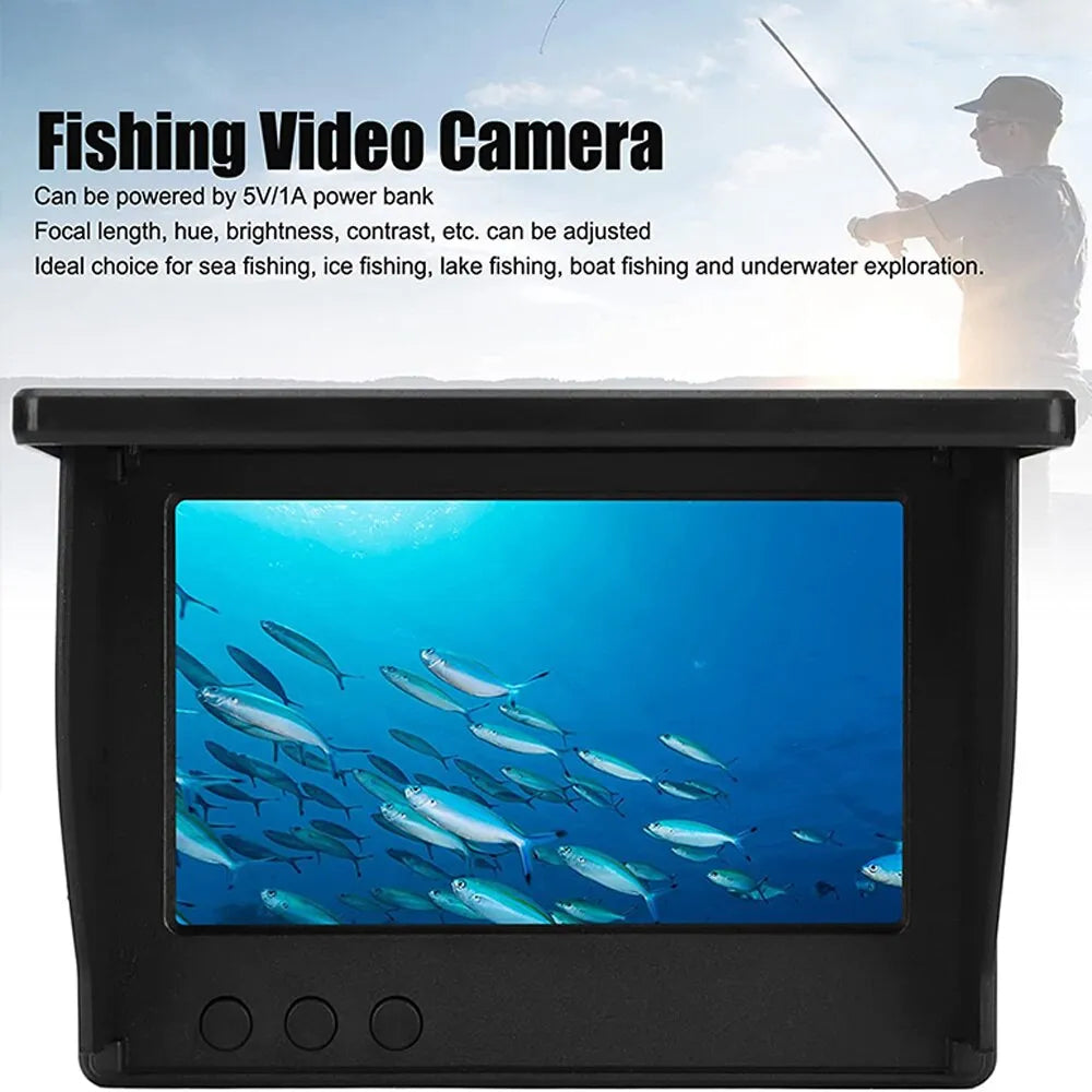 4.3" Underwater Fish Finder Camera 1080P with Night Vision by HitMyNeed