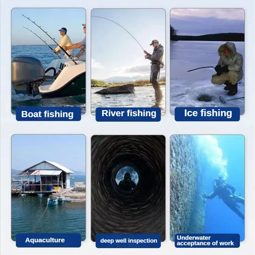 4.3" Underwater Fish Finder Camera 1080P with Night Vision by HitMyNeed