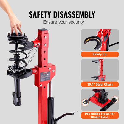 4.5 Ton Hydraulic Strut Coil Spring Compressor by HitMyNeed