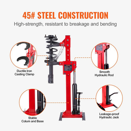 4.5 Ton Hydraulic Strut Coil Spring Compressor by HitMyNeed