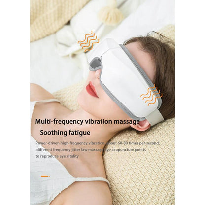 4D Heated Eye Massager with Bluetooth & Air Pressure by HitMyNeed