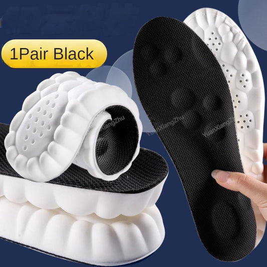 4D Orthopedic Running Insoles with Arch Support black eu45-46 by HitMyNeed