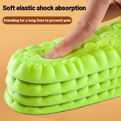 4D Sport Insoles with Soft Cushioning & Arch Support by HitMyNeed
