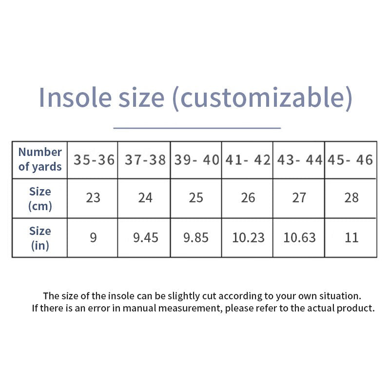4D Sport Insoles with Soft Cushioning & Arch Support by HitMyNeed