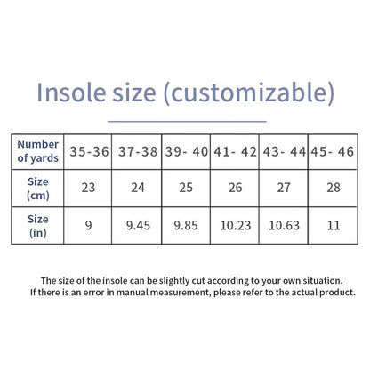 4D Sport Insoles with Soft Cushioning & Arch Support by HitMyNeed