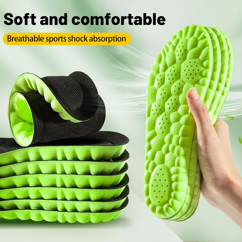 4D Sport Insoles with Soft Cushioning & Arch Support eu41-42260mm by HitMyNeed