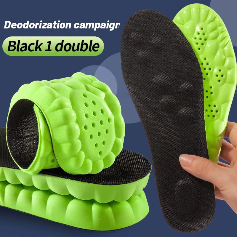 4D Sport Insoles with Soft Cushioning & Arch Support eu43-44270mm by HitMyNeed