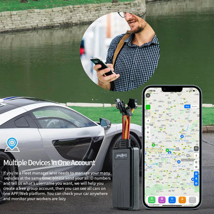 4G GPS Vehicle Tracker ST-906L with Remote Engine Cut Off by HitMyNeed