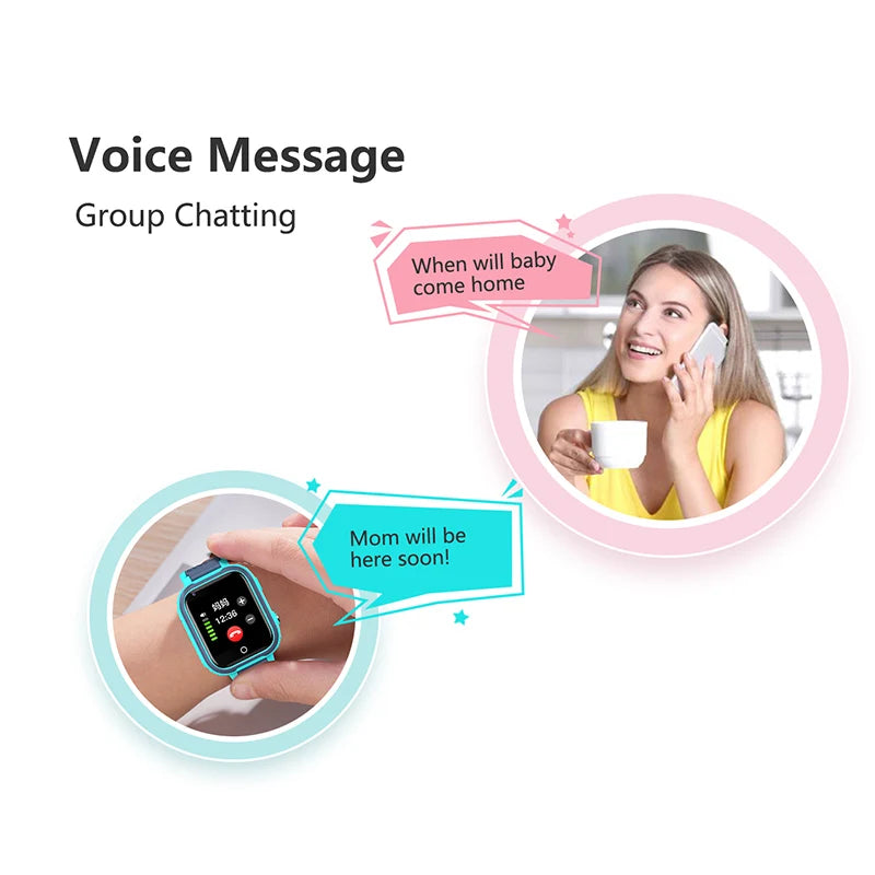 4G Kids Smartwatch with GPS, WiFi & Video Calling by HitMyNeed