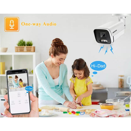 4K 8MP PoE Security Camera System with Audio & AI by HitMyNeed