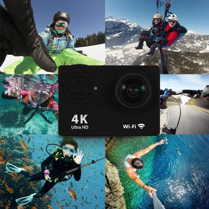 4K Action Camera with WiFi & 30m Waterproof Case by HitMyNeed