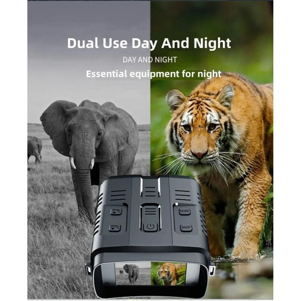 4K Night Vision Binoculars with WiFi & Video Record by HitMyNeed