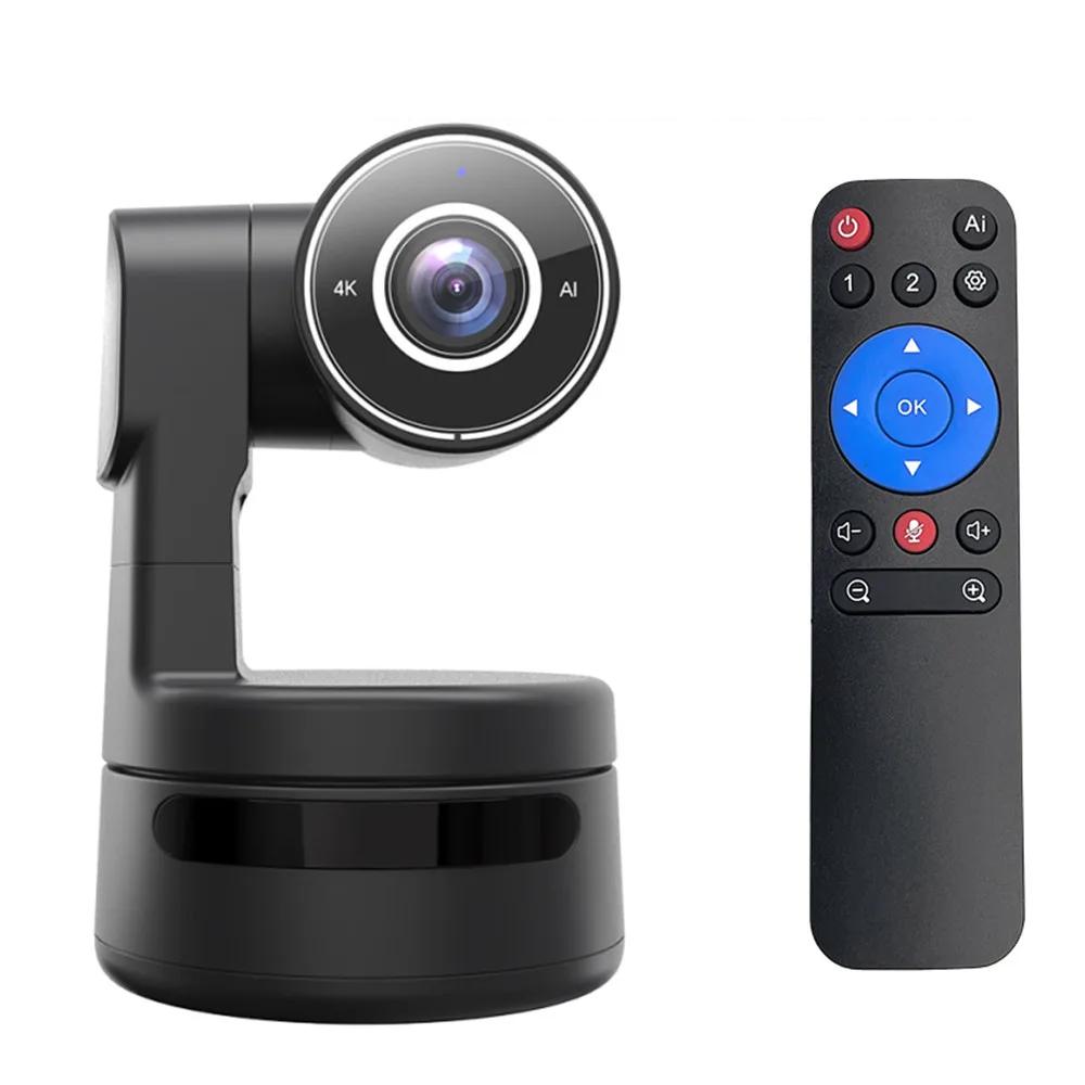 4K PTZ Webcam with AI Tracking and Dual Mics by HitMyNeed