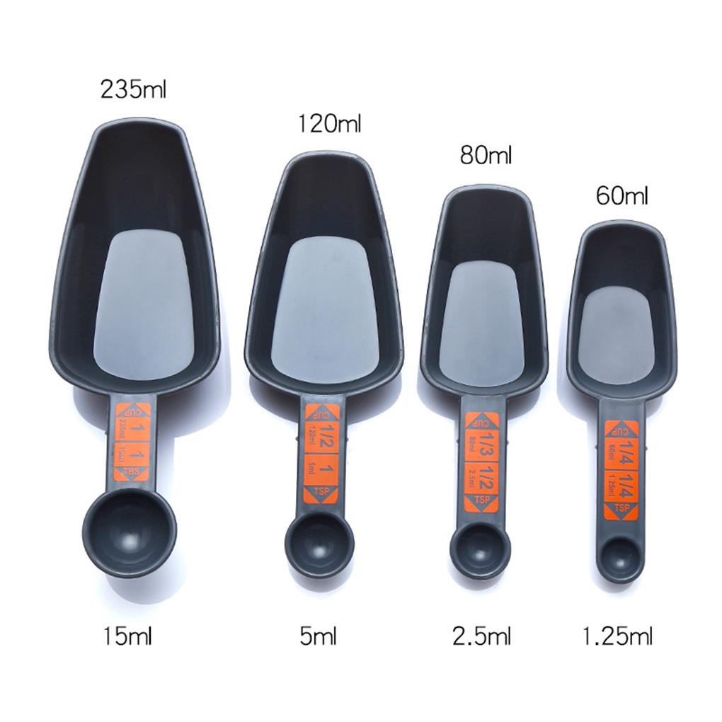 4pc Measuring Cups Set 1/4-1 Cup with Scale by HitMyNeed