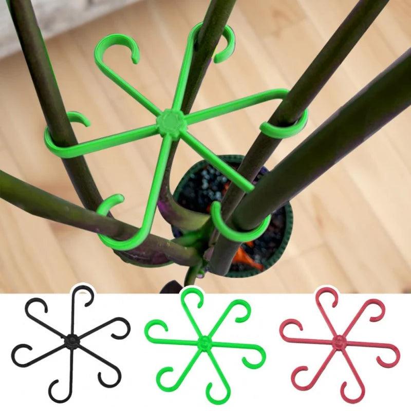 4PCS Reusable Plant Stem Folding Frame Support Set by HitMyNeed