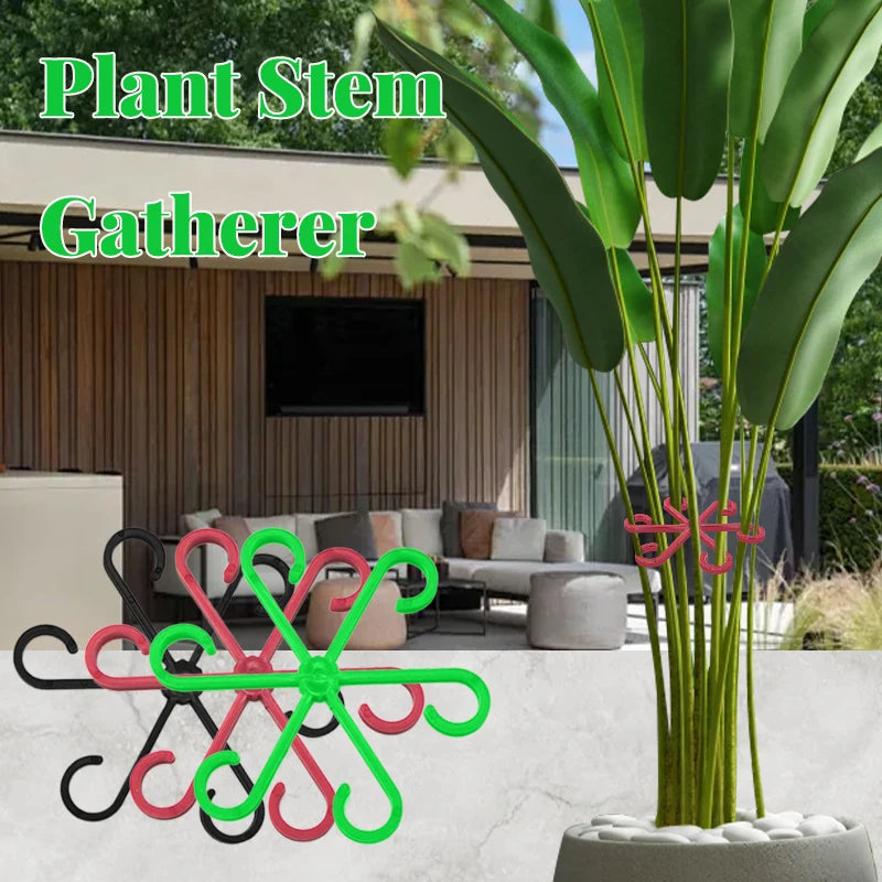 4PCS Reusable Plant Stem Folding Frame Support Set by HitMyNeed