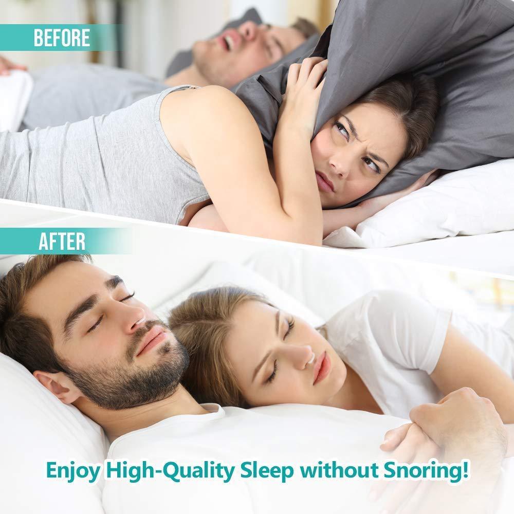 4pcs Silicone Magnetic Anti-Snore Nose Clips with Case by HitMyNeed