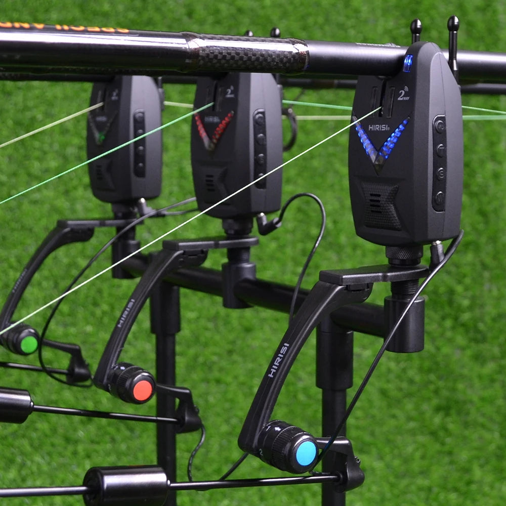 4pcs Wireless Carp Fishing Bite Alarm Set with Remote by HitMyNeed
