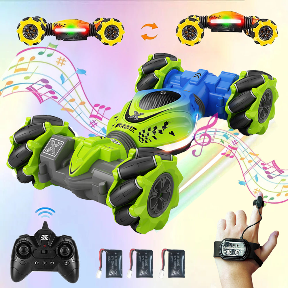 4WD Gesture Control RC Stunt Car for Kids by HitMyNeed