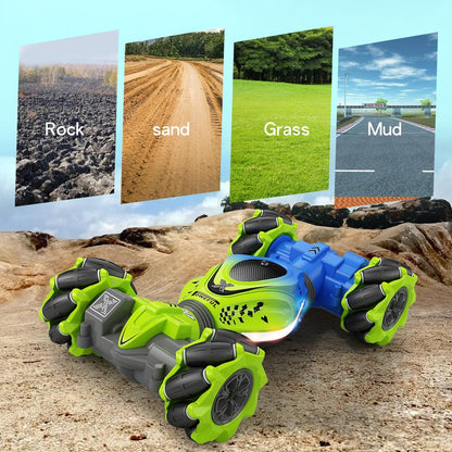 4WD Gesture Control RC Stunt Car for Kids by HitMyNeed