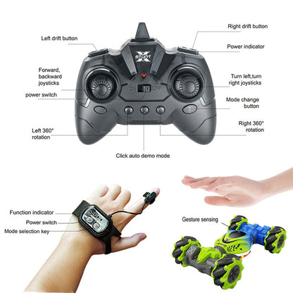 4WD Gesture Control RC Stunt Car for Kids by HitMyNeed
