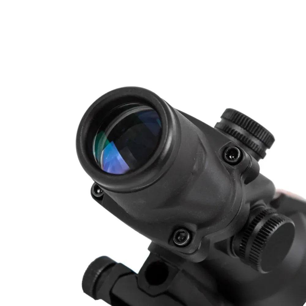 4x32 Fiber Optic Hunting Riflescope with Red/Green Dot by HitMyNeed