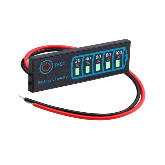 5-30V Battery Capacity & Voltage LCD Indicator Module by HitMyNeed