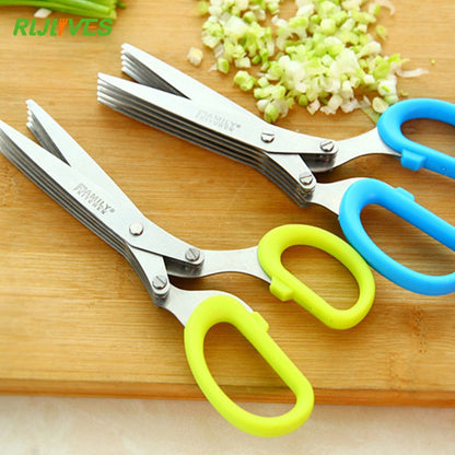 5-Blade Cutting Shears Kitchen Scissors by HitMyNeed