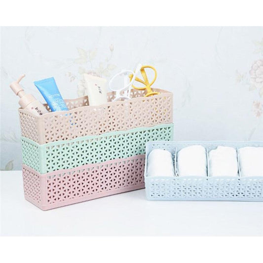 5-Cell Stackable Desk Organizer Storage Tray by HitMyNeed