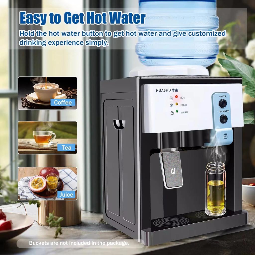 5 Gallon Countertop Hot and Cold Water Cooler by HitMyNeed