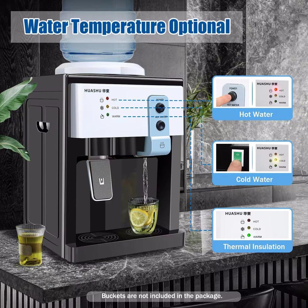 5 Gallon Countertop Hot and Cold Water Cooler by HitMyNeed