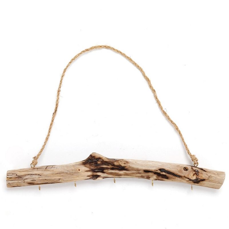5 Hook Natural Driftwood Wall Coat Rack by HitMyNeed