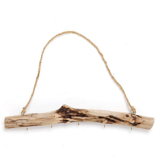 5 Hook Natural Driftwood Wall Coat Rack by HitMyNeed