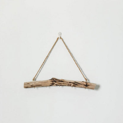 5 Hook Natural Driftwood Wall Coat Rack by HitMyNeed