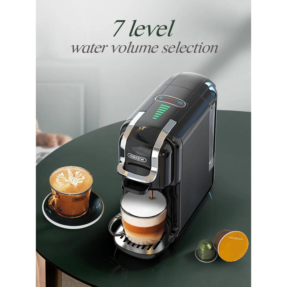 5-in-1 Capsule Coffee Machine, Hot & Cold, 20 Bar by HitMyNeed