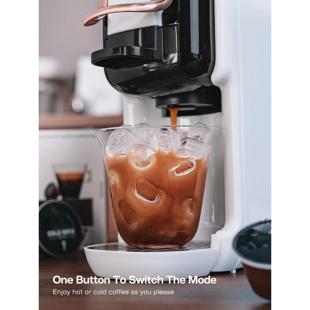 5-in-1 Capsule Coffee Machine, Hot & Cold, 20 Bar by HitMyNeed