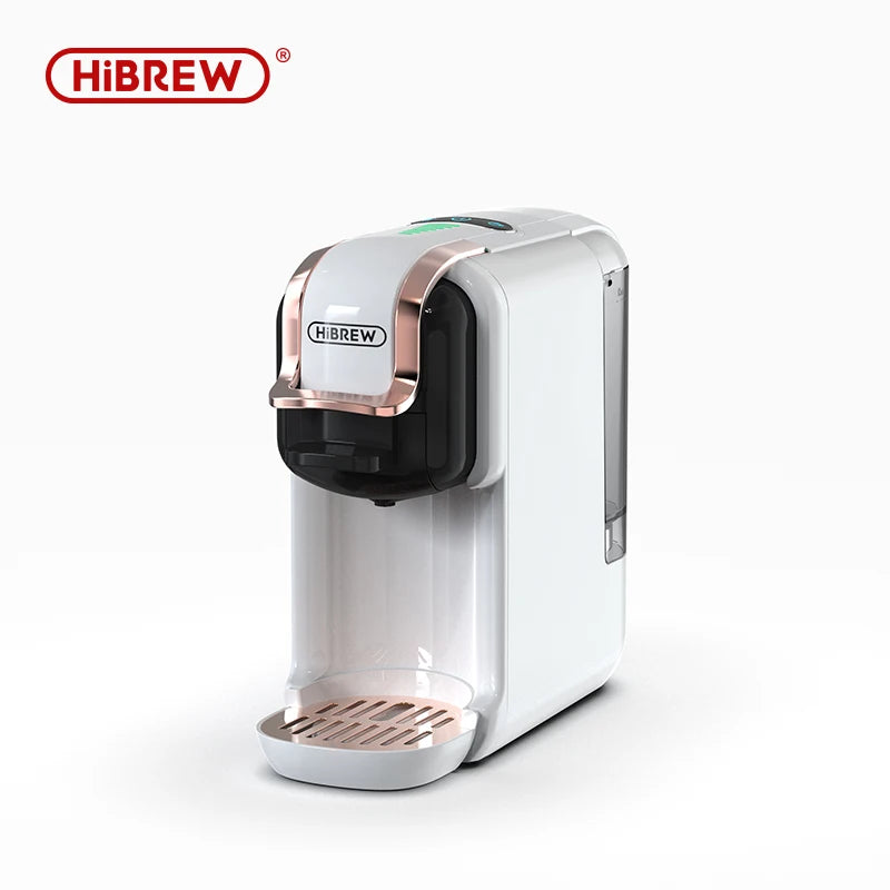 5-in-1 Capsule Coffee Machine, Hot & Cold, 20 Bar h2b-wh eu by HitMyNeed