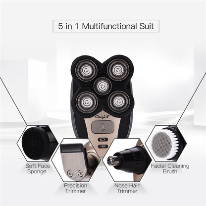 5-in-1 Electric Shaver for Men with Grooming Kit by HitMyNeed