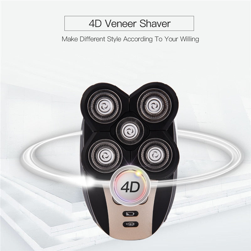 5-in-1 Electric Shaver for Men with Grooming Kit by HitMyNeed