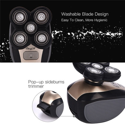 5-in-1 Electric Shaver for Men with Grooming Kit by HitMyNeed