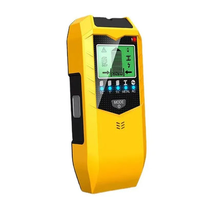 5-in-1 Electronic Wall Detector Stud & Wire Finder yellow by HitMyNeed