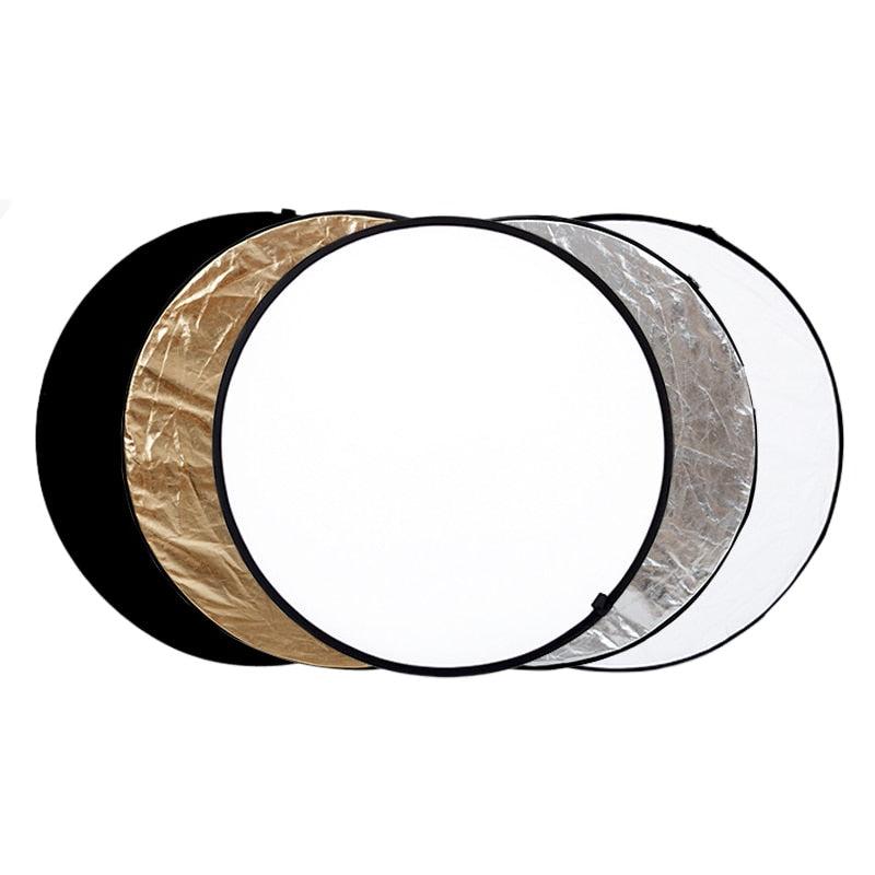 5-in-1 Foldable Photography Reflector 60cm by HitMyNeed