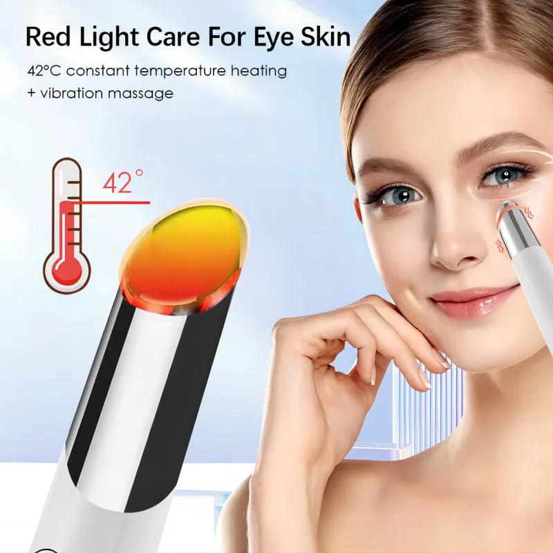 5-in-1 LED Eye Massager Wand for Dark Circles & Puffiness by HitMyNeed