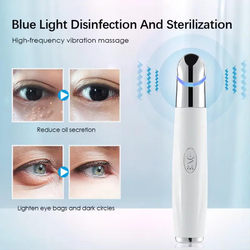 5-in-1 LED Eye Massager Wand for Dark Circles & Puffiness by HitMyNeed