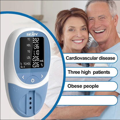 5-in-1 Lipid Meter Cholesterol & Triglyceride Analyzer by HitMyNeed